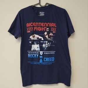 Funko Rocky vs Creed graphic t-shirt S
